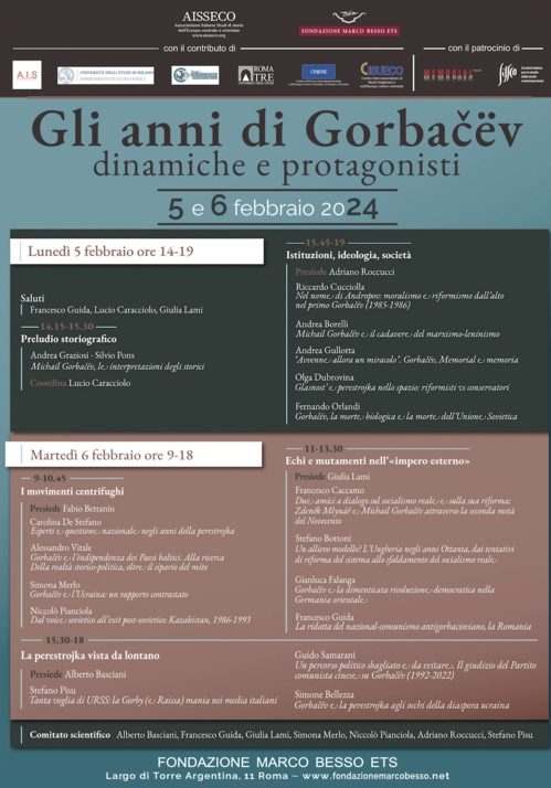 Gli anni di Gorbacev. Dinamiche e protagonisti